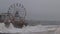 Very rough and dangerous seas at Bridlington, UK.