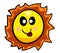 A Very Silly Cartoon Sun