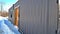 Very Simple, Basic Shipping Container Home - Grey