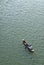 A very small boat in Narmada river