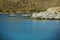 Very special rocks formation of Kolimbithres beach on the island of Paros