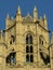 The very top of the famous stump tower of St Botolph`s church in Boston Lincolnshire  UK