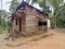 very unfit house to live in in a village in Nias