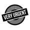 Very Urgent rubber stamp