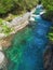 Verzasca River in Valle Verzasca,Ticino Canton,Switzerland