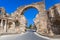 Vespasian gate to the ancient city of Side