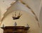 Vessel and three tureens in one of chambers in Malbork castle.