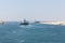Vessels transiting through the Suez Canal, North bound