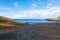 Vestmannaeyjar island beach day view, Iceland landscape