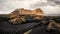 Vestrahorn mountains and Stokksnes beach near Hofn, Iceland