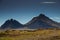 Vestrahorn Stockknes mountain range ,Batman Mountain ,Iceland Summer.