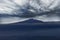 Vesuvius Under Ominous Clouds