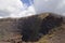 Vesuvius volcano crater