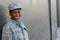 Veteran Female African American Soldier Smiling