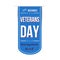 Veterans day banner design