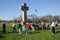 Veterans Day services were held at Peace Cross