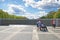 Veterans at Freedom wall of National World War 2 Memorial