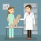 Veterinarian Doctor and Dog