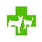 Veterinary cross logo