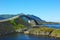 Vew at Atlantic road bridge, Norway