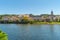 Vez river and village of Arcos de Valdevez, Viana do Castelo in Minho, Portugal