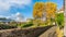 The Vezere river and the Eiffel bridge