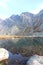 VeÄ¾kÃ© Hincovo pleso lake under KÃ´provskÃ½ Å¡tÃ­t peak in Mengusovska dolina valley, High Tatras