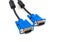 VGA tech pc input cable on white background