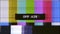 VHS SMPTE color bars off air