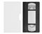 VHS video tape mockup. Analog movie cassette box with copy space