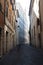 Via degli Specchi in Rome, Italy