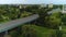 Viaduct Aleja Monte Cassino Avenue Koszalin Wiadukt Park Aerial View Poland