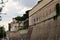 Viale Vaticano and the Wall Surrounding the Vatican City