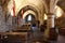 Vianden castle interior -brewery , Luxembourg