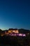 Vianden castle at night. Luxembourg