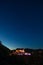 Vianden castle at night. Luxembourg