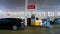 Vianden, Luxembourg - December 30, 2021: SHELL fuels and petrol station at Luxembourg