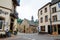 Vianden, Luxembourg - July 27, 2019: Old church in Vianden Luxembourgish: Veianen is a commune with town status in the Oesling,