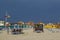 Viareggio\'s sandy beach