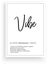 Vibe definition, Minimalist Wording Design, wall art, Wall Decals Vector, vibes noun description, Wordings Design