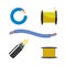 Viber optic cable icon