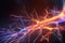 Vibrant 3D Illustration of the Biochemical Process of Nerve Impulses