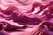 Vibrant abstract 3D image of digital waves in shades of pink and purple