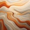 Vibrant Abstract Art: Orange, Gray, And White Topography With Naturalistic Shadows