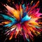 Vibrant abstract image depicting 'Creative Sparks'