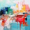 Vibrant Abstract Paintings: Lively Seascapes With Bold Fragmented Brushstrokes
