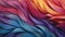 Vibrant Abstract Wallpaper With Colorful Wavy Design