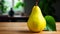 Vibrant Avocadopunk Pear Image With Unreal Engine Rendering