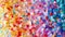 Vibrant Background With Abundant Confetti Celebration