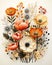 Vibrant Blooms: A Handcrafted Paper Flower Arrangement with a To